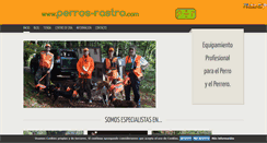 Desktop Screenshot of perros-rastro.com
