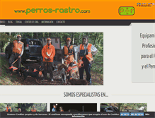 Tablet Screenshot of perros-rastro.com